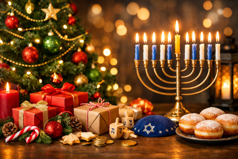 Merry Christmas And Happy Hanukkah