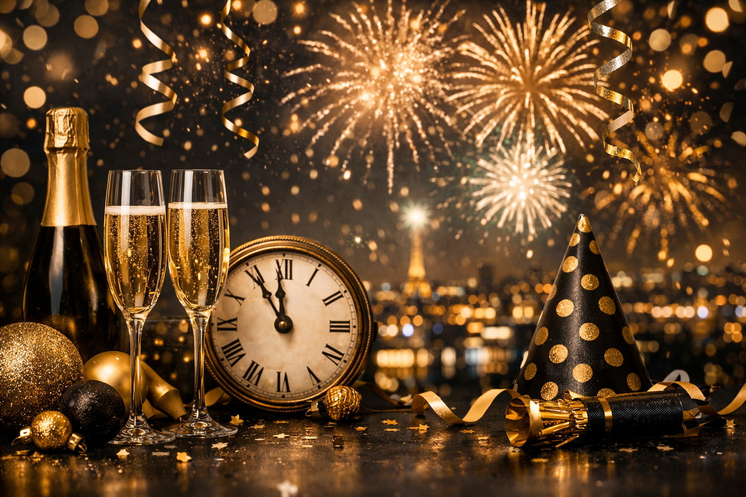 Happy New Year 2026 Banner